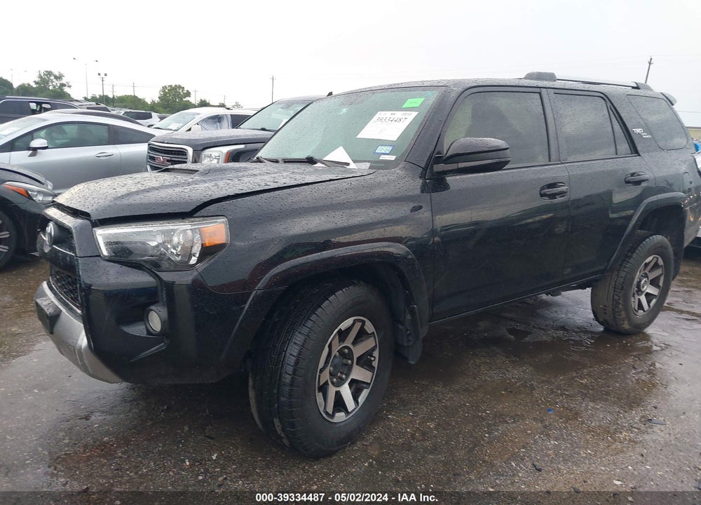 2017 TOYOTA 4RUNNER TRD OFF ROAD VIN: JTEBU5JR4H5469707