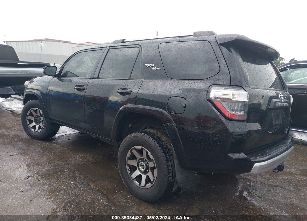 2017 TOYOTA 4RUNNER TRD OFF ROAD VIN: JTEBU5JR4H5469707