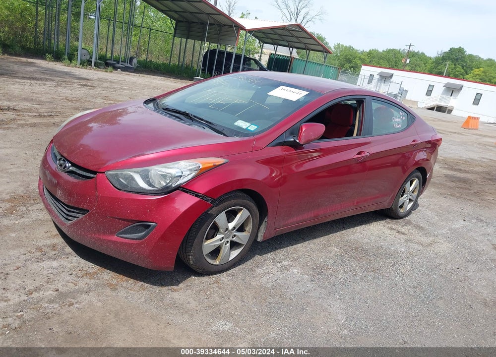 2013 HYUNDAI ELANTRA VIN: 5NPDH4AE1DH357790
