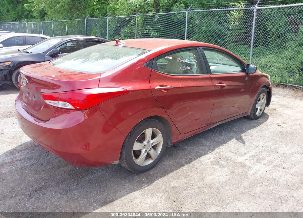 2013 HYUNDAI ELANTRA VIN: 5NPDH4AE1DH357790