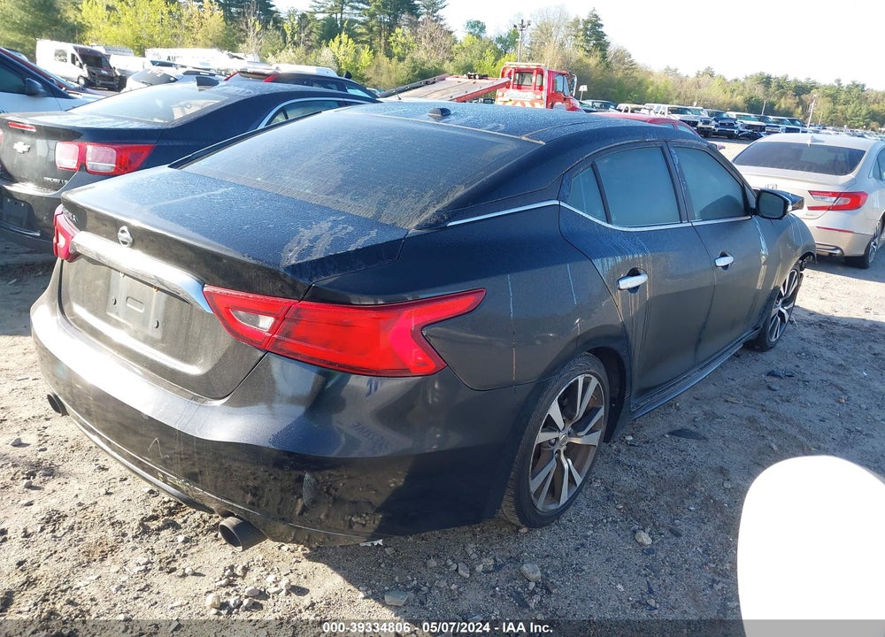 2016 NISSAN MAXIMA 3.5 PLATINUM VIN: 1N4AA6AP9GC396749
