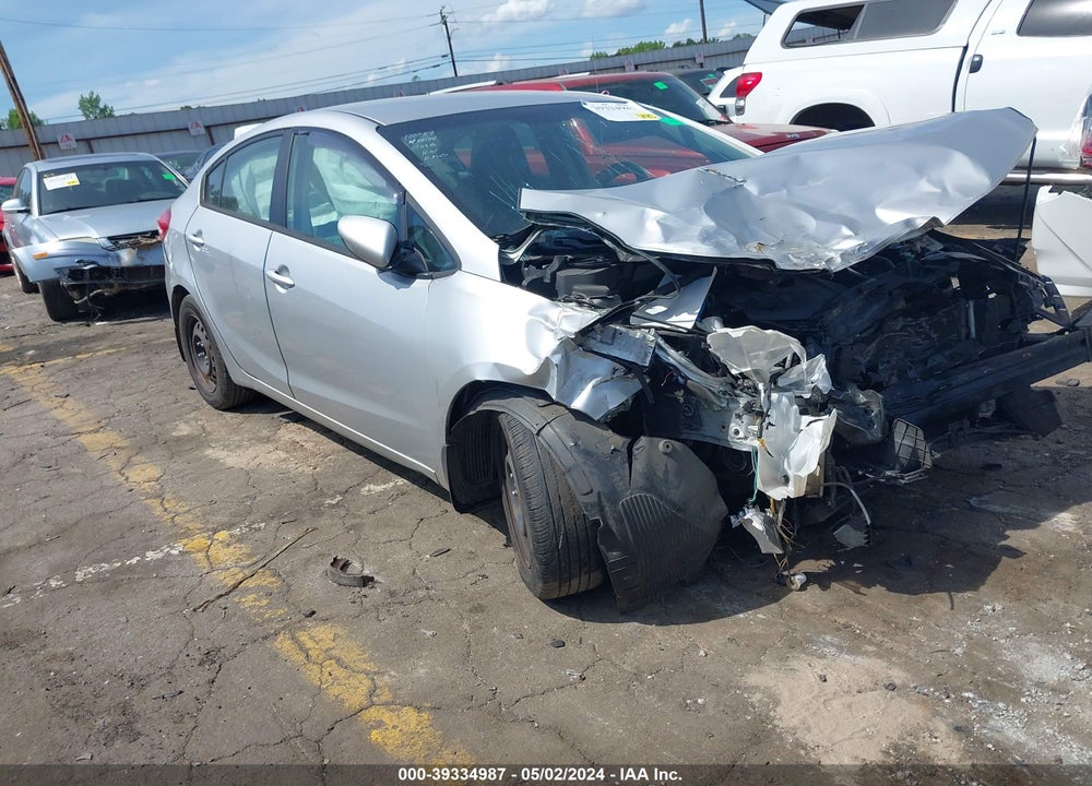 2016 KIA FORTE LX VIN: KNAFK4A67G5539238