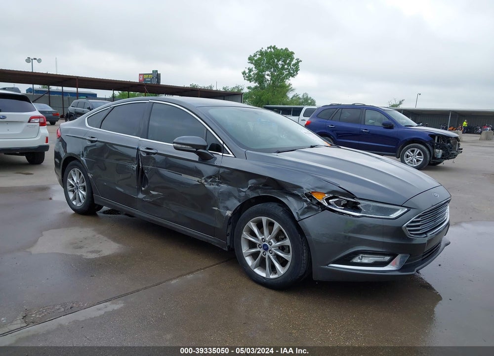 2017 FORD FUSION SE VIN: 3FA6P0HDXHR211382