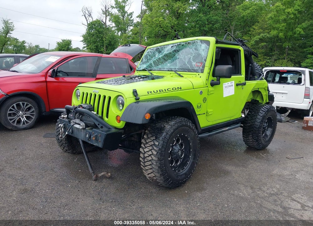 2013 JEEP WRANGLER RUBICON VIN: 1C4BJWCG8DL570480