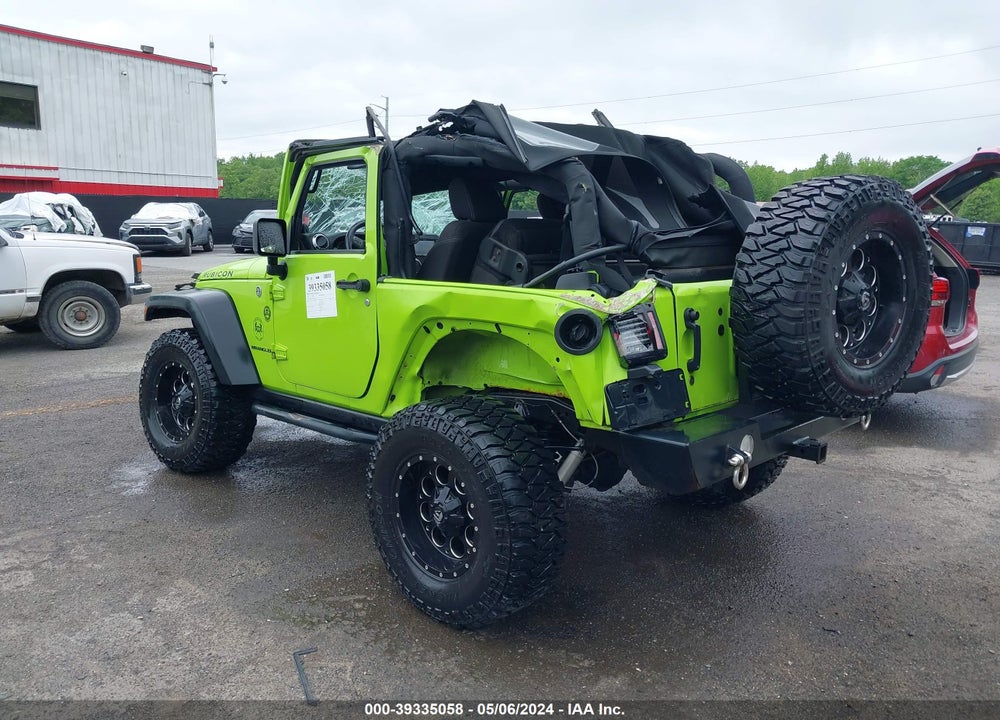 2013 JEEP WRANGLER RUBICON VIN: 1C4BJWCG8DL570480