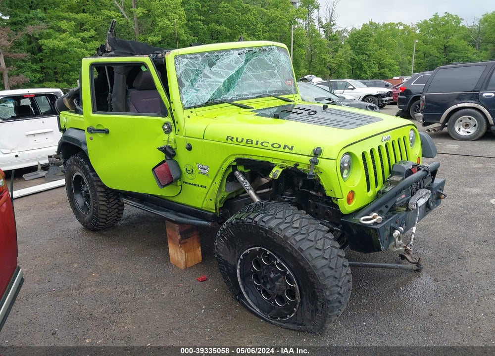 2013 JEEP WRANGLER RUBICON VIN: 1C4BJWCG8DL570480