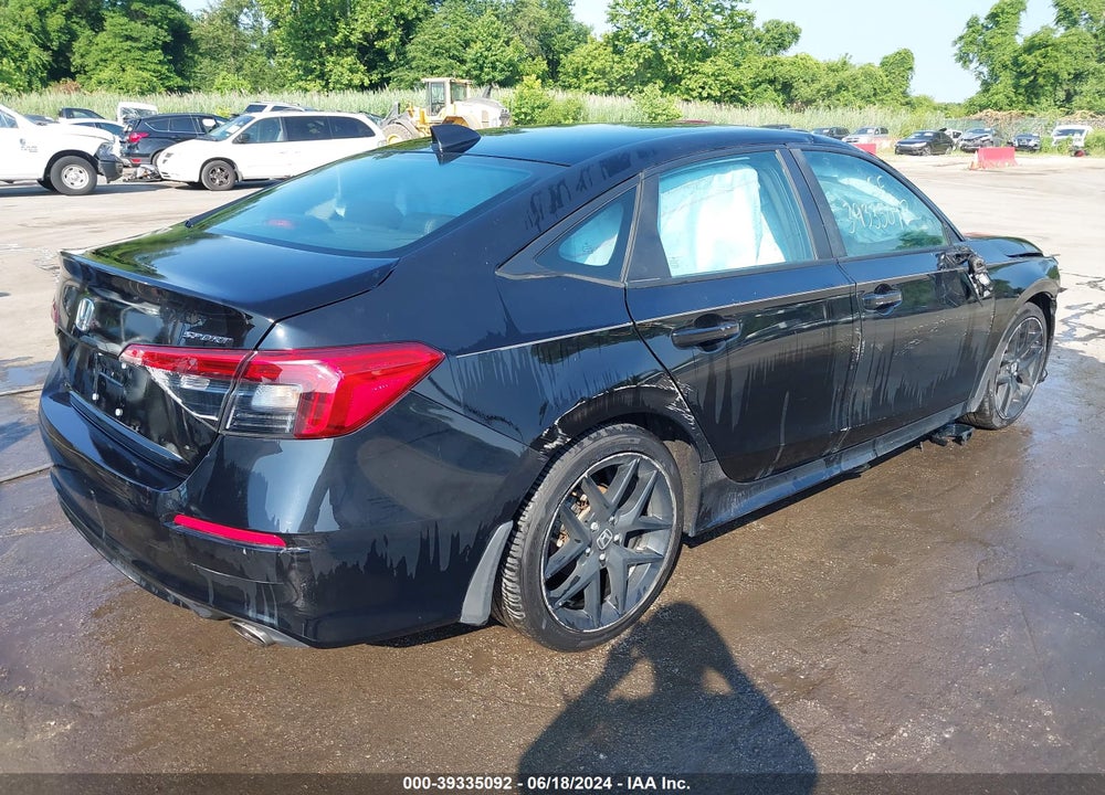 2022 HONDA CIVIC SPORT VIN: 2HGFE2F57NH553338