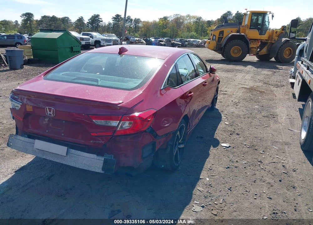 2020 HONDA ACCORD SPORT VIN: 1HGCV1F3XLA047171