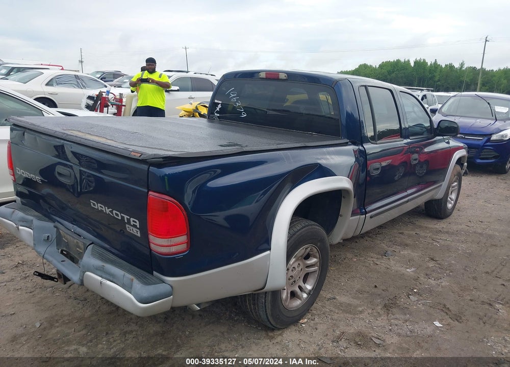 2003 DODGE DAKOTA SLT VIN: 1D7HL48N83S196379
