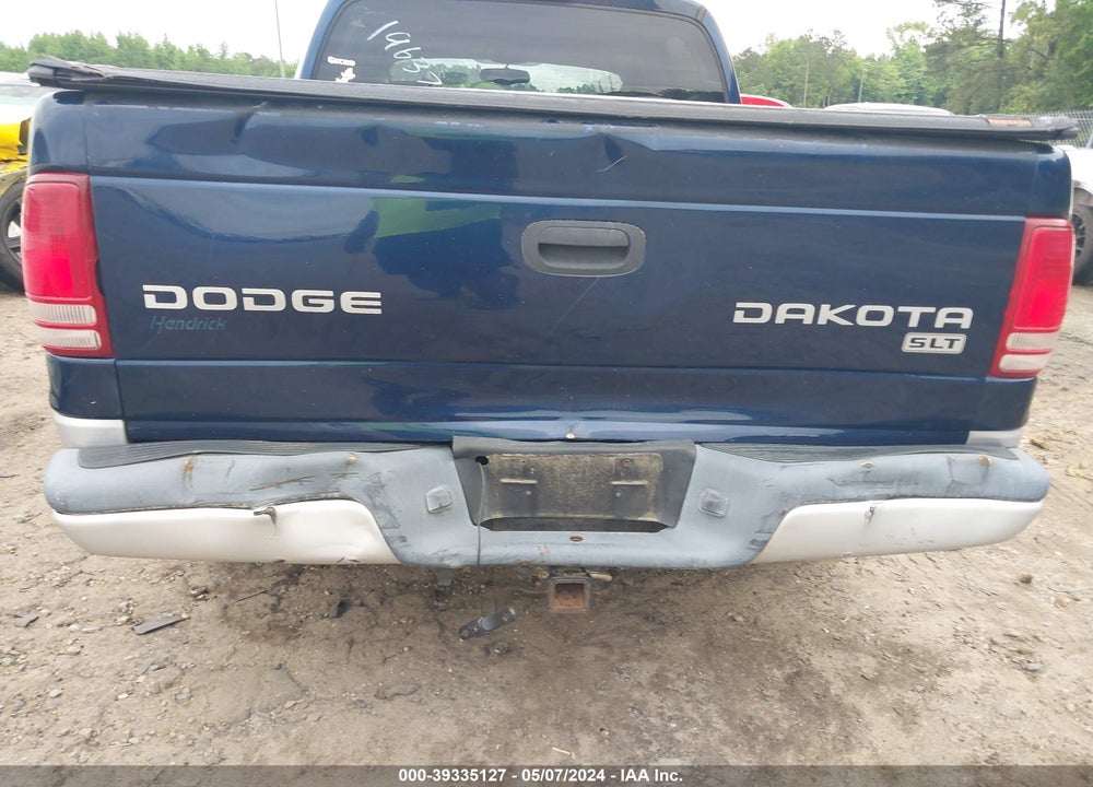 2003 DODGE DAKOTA SLT VIN: 1D7HL48N83S196379