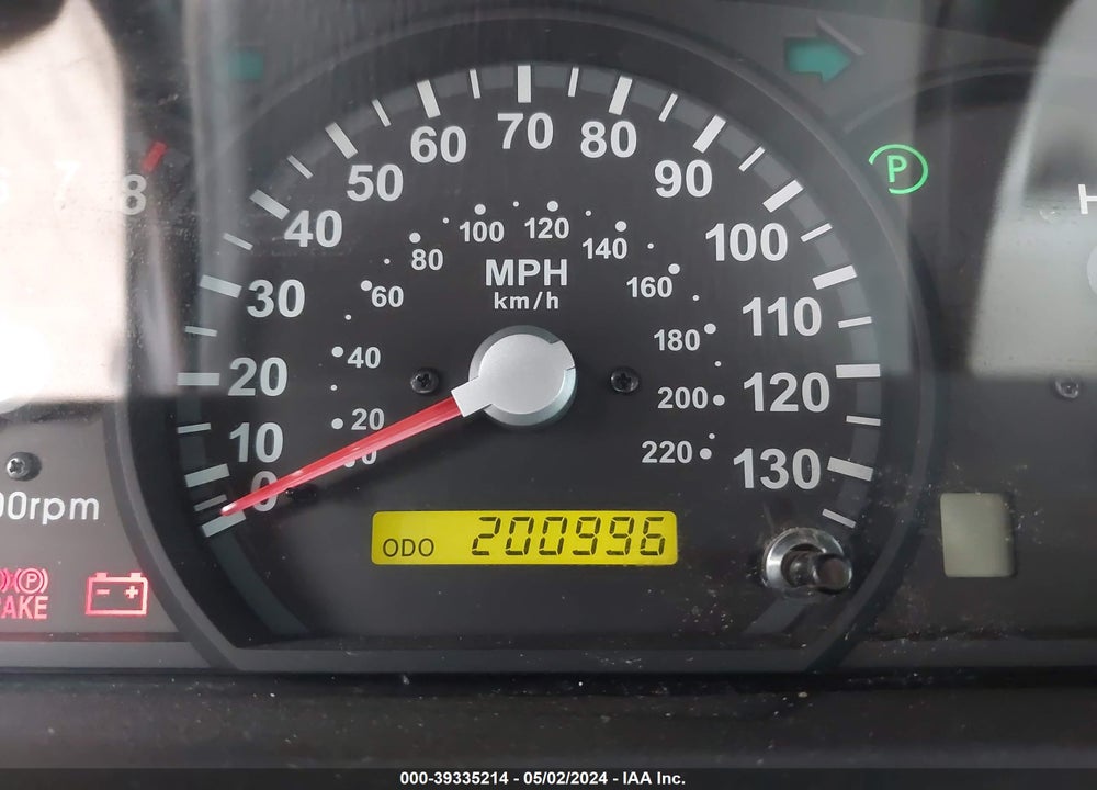 2005 KIA SORENTO EX/LX VIN: KNDJC733255348905