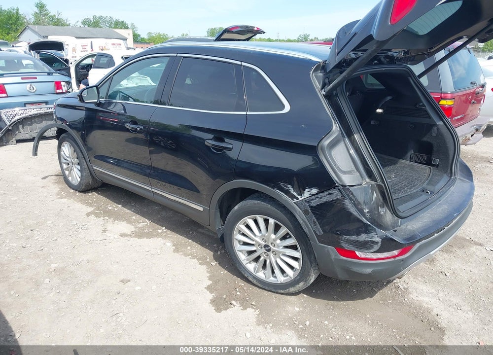 2019 LINCOLN MKC STANDARD VIN: 5LMCJ1D92KUL46922