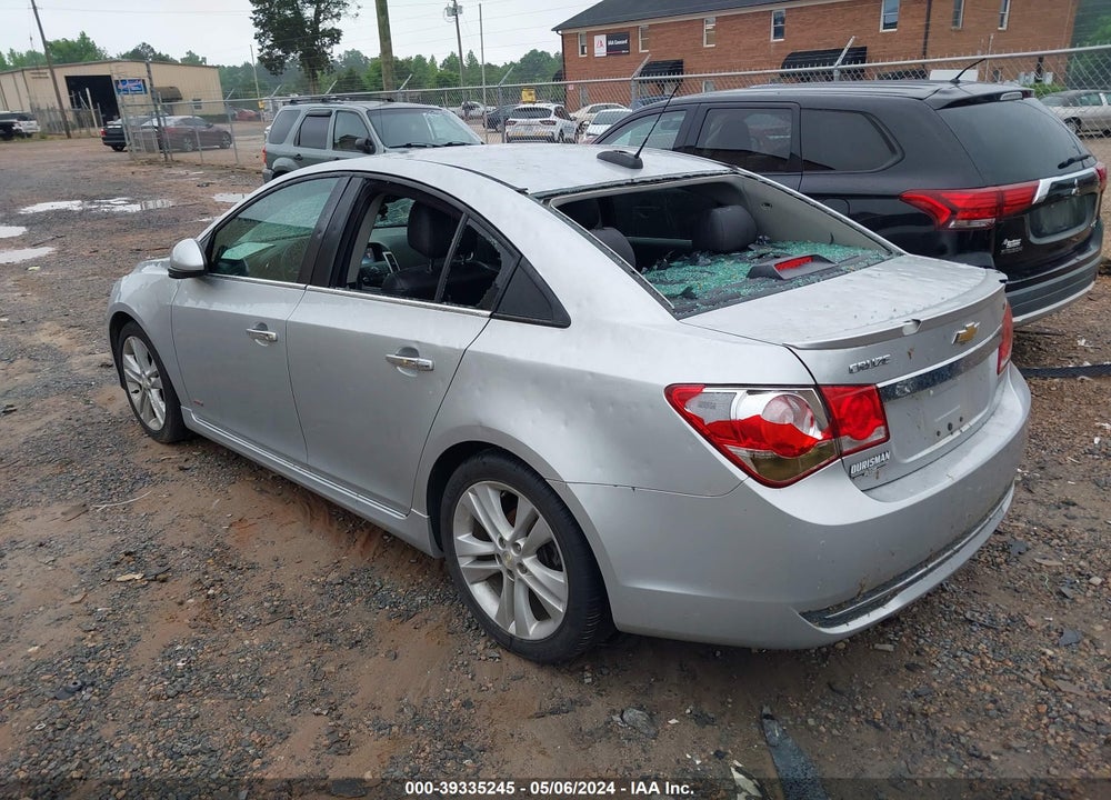 2015 CHEVROLET CRUZE LTZ VIN: 1G1PG5SB7F7294561