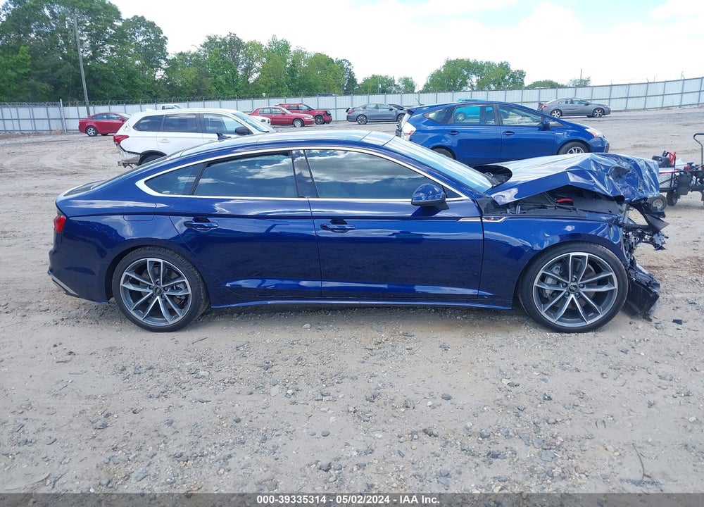 2024 AUDI A5 SPORTBACK PREMIUM PLUS 45 TFSI QUATTRO S TRONIC VIN: WAUFACF50RA003948
