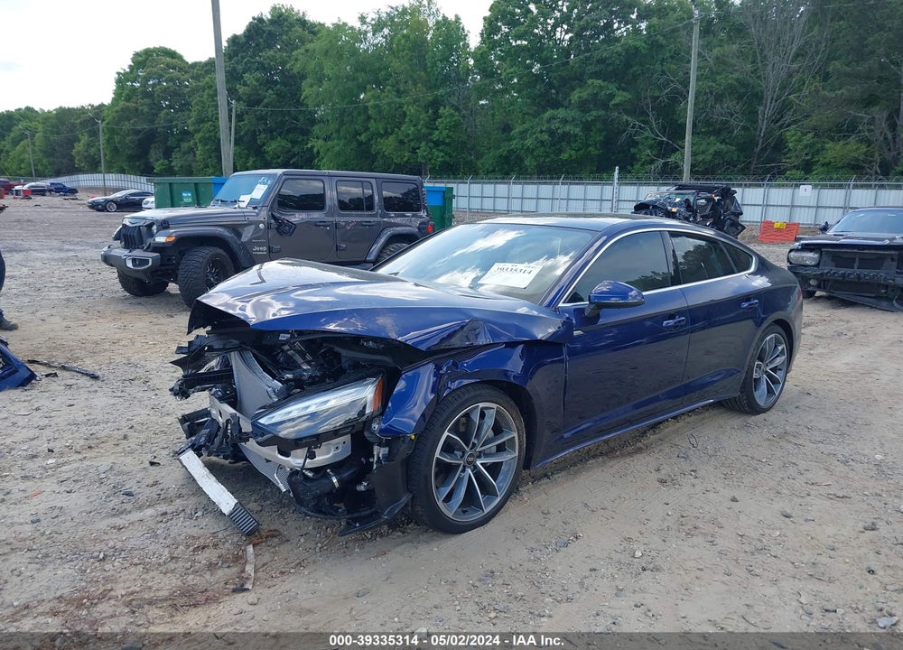 2024 AUDI A5 SPORTBACK PREMIUM PLUS 45 TFSI QUATTRO S TRONIC VIN: WAUFACF50RA003948