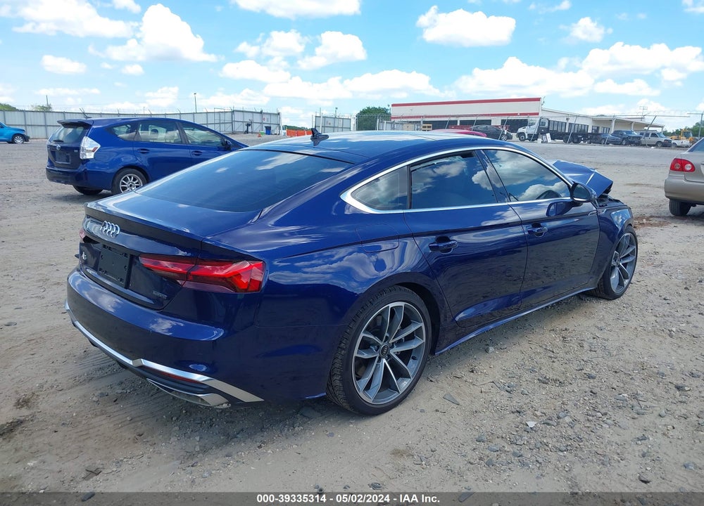2024 AUDI A5 SPORTBACK PREMIUM PLUS 45 TFSI QUATTRO S TRONIC VIN: WAUFACF50RA003948