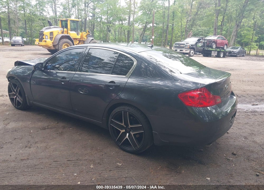 2007 INFINITI G35X VIN: JNKBV61F87M809103