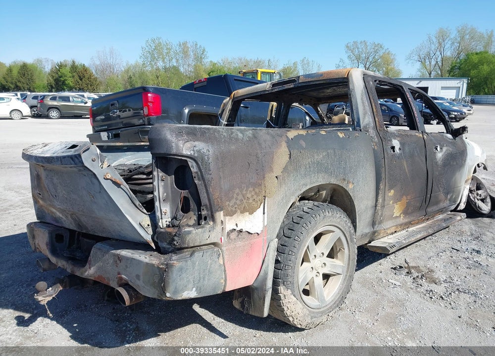 2012 RAM 1500 SPORT VIN: 1C6RD7MT2CS316928