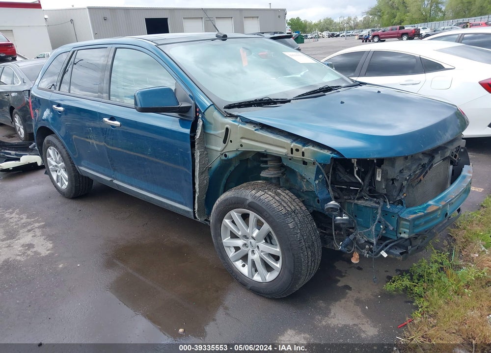 2011 FORD EDGE SEL VIN: 2FMDK4JC2BBA02972