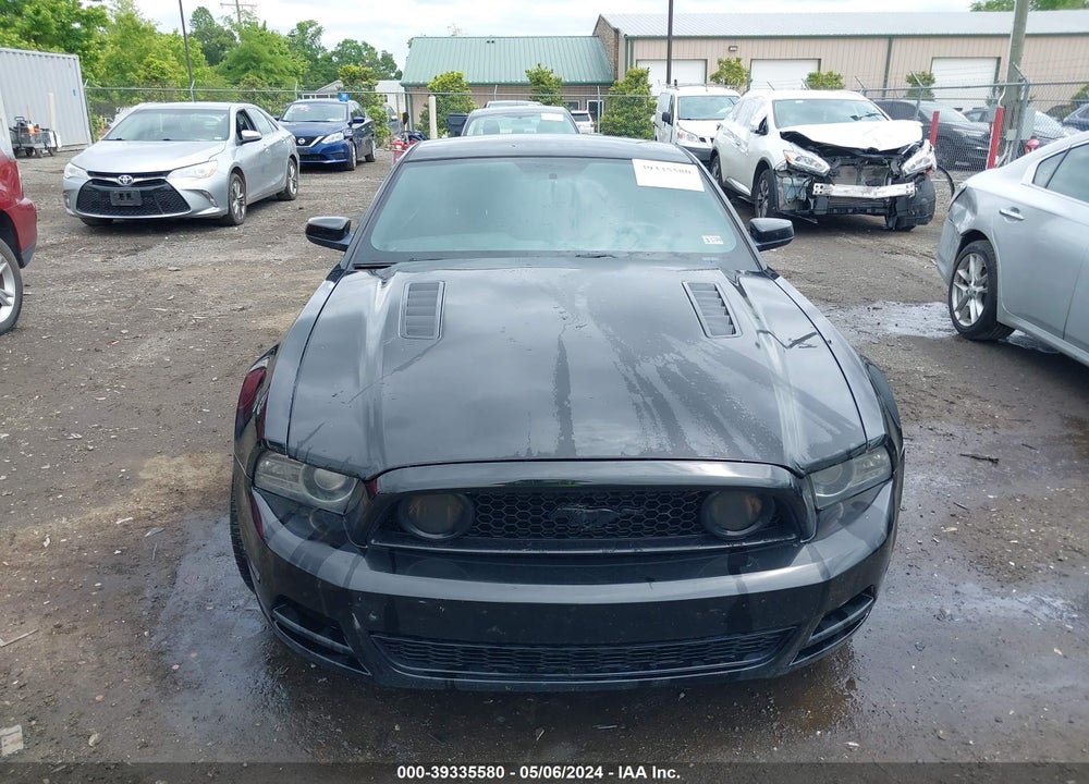 2013 FORD MUSTANG V6 VIN: 1ZVBP8AM1D5225800
