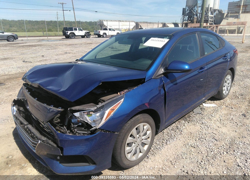 2022 HYUNDAI ACCENT SE VIN: 3KPC24A68NE163673