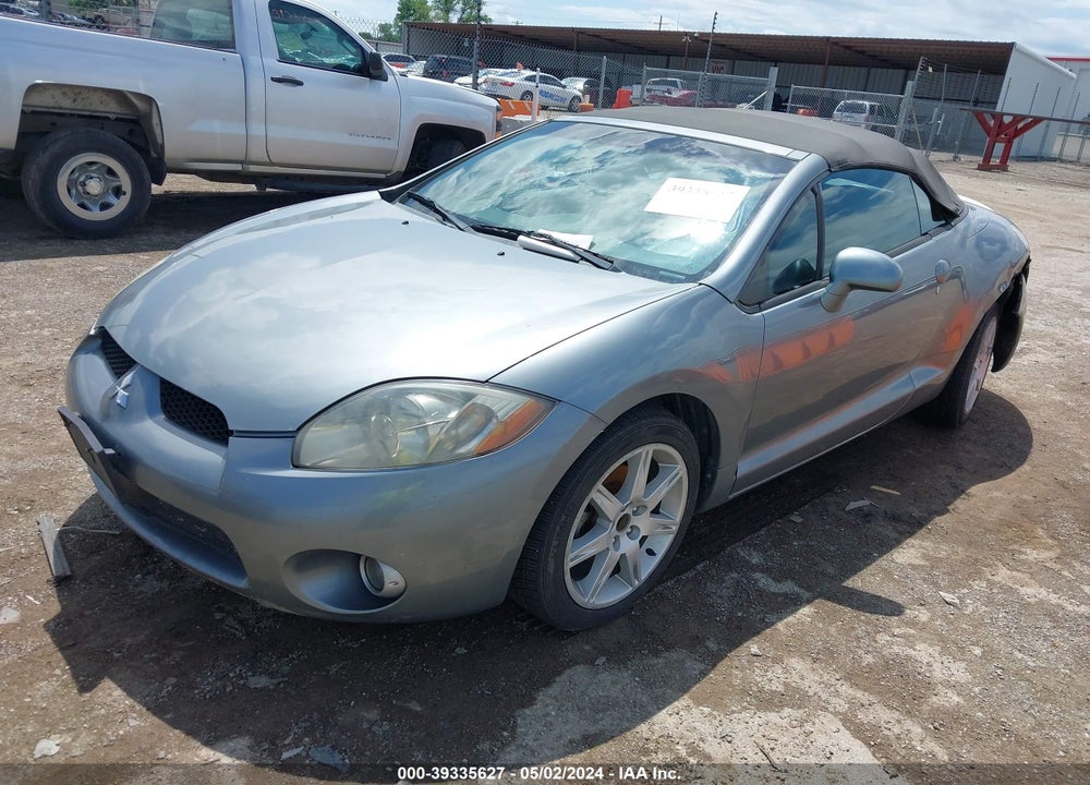 2007 MITSUBISHI ECLIPSE SPYDER VIN: 4A3AL35T97E015509