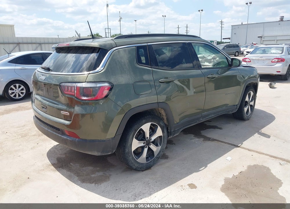 2017 JEEP NEW COMPASS LATITUDE FWD VIN: 3C4NJCBB4HT690921