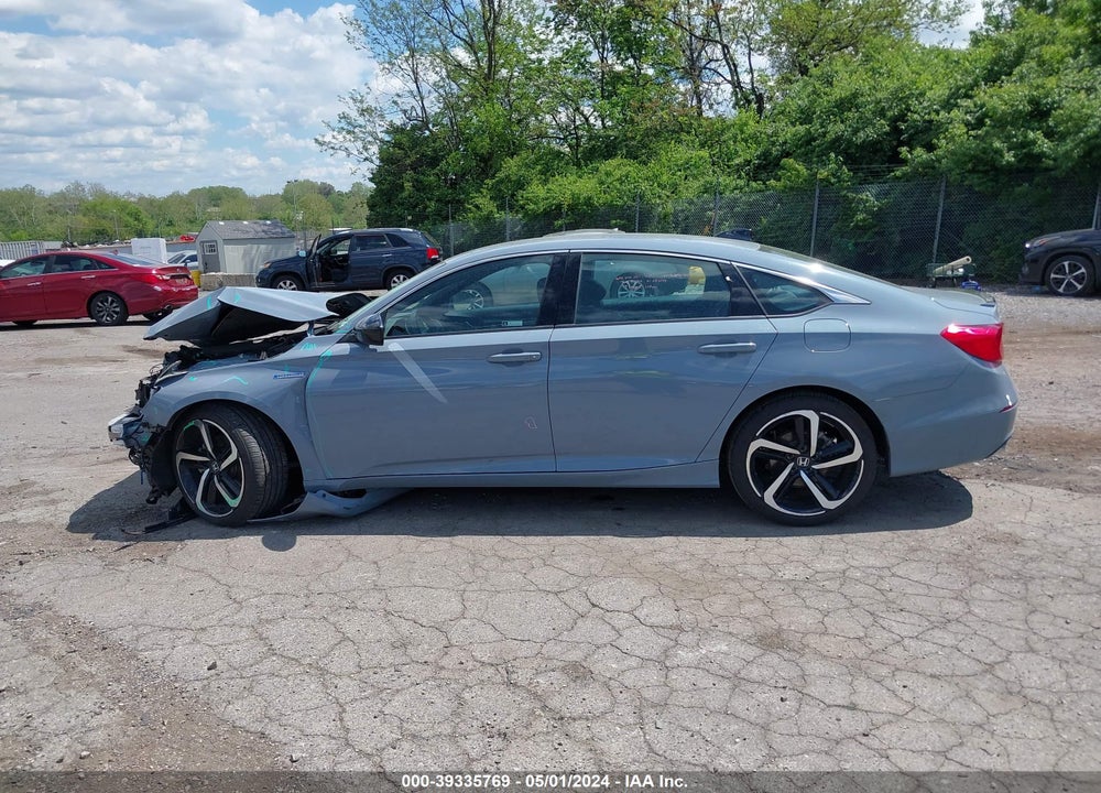 2022 HONDA ACCORD HYBRID SPORT VIN: 1HGCV3F29NA039133