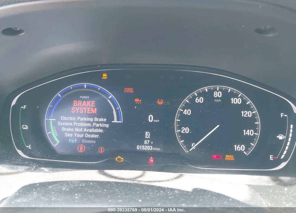 2022 HONDA ACCORD HYBRID SPORT VIN: 1HGCV3F29NA039133