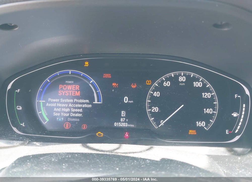 2022 HONDA ACCORD HYBRID SPORT VIN: 1HGCV3F29NA039133