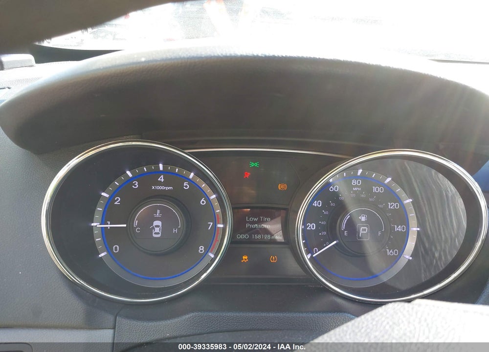 2012 HYUNDAI SONATA GLS VIN: 5NPEB4AC0CH486672