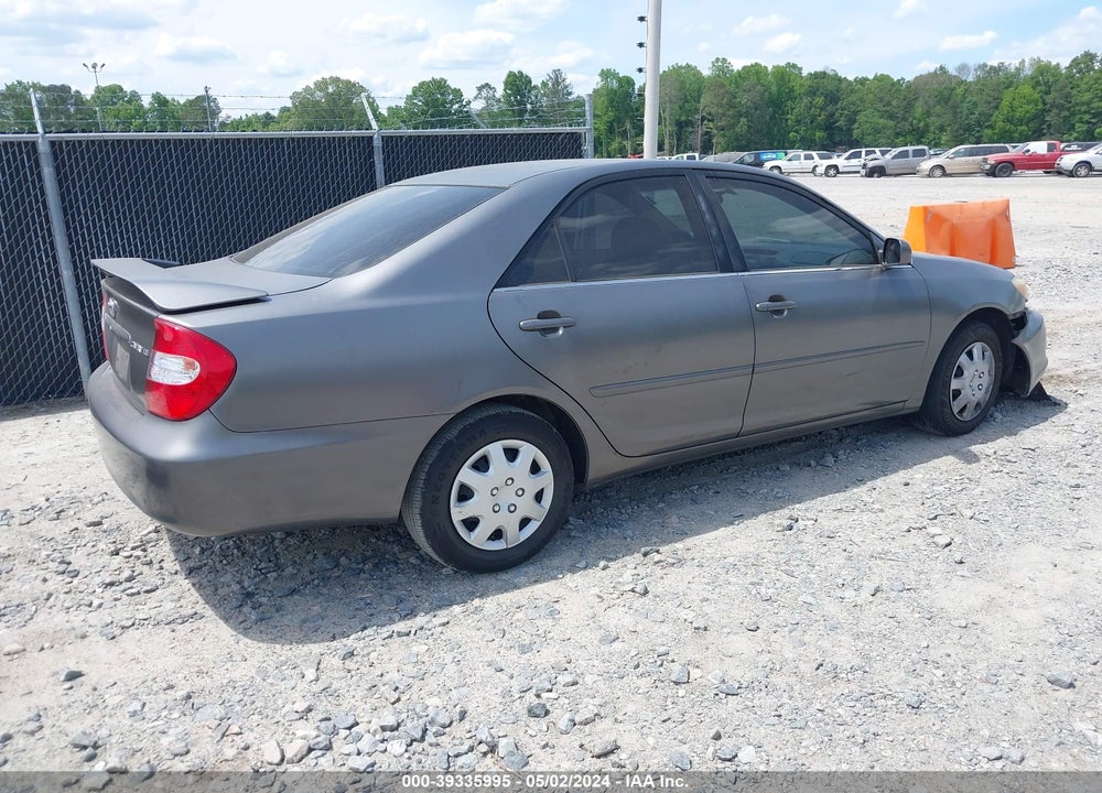 2004 TOYOTA CAMRY LE VIN: 4T1BE32KX4U893900