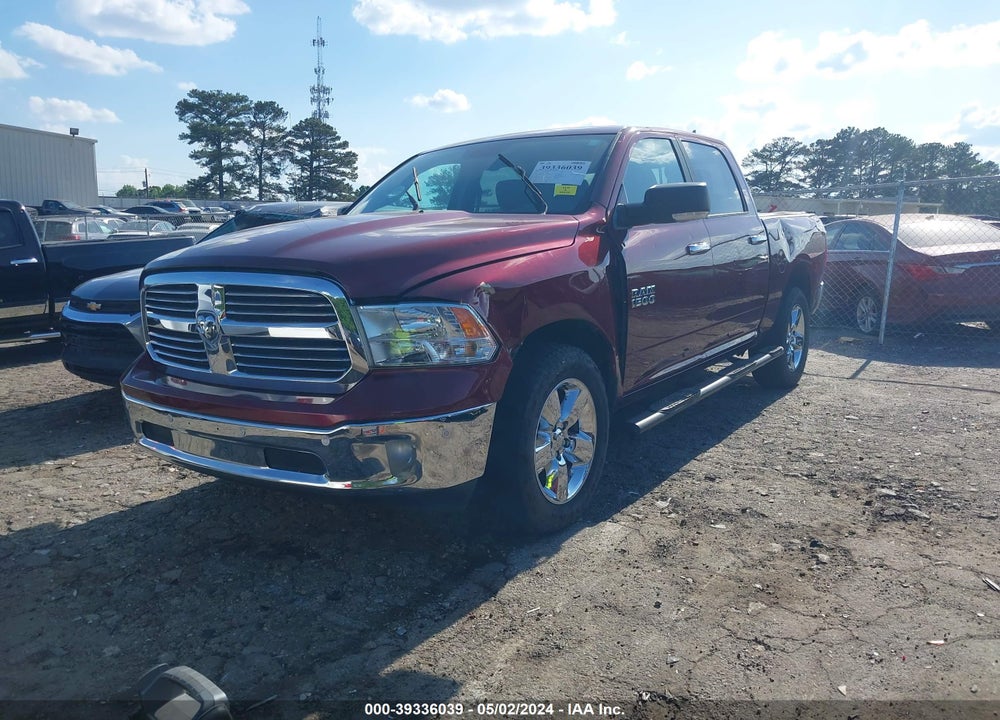 2017 RAM 1500 BIG HORN 4X4 5'7 BOX VIN: 1C6RR7LG1HS527812