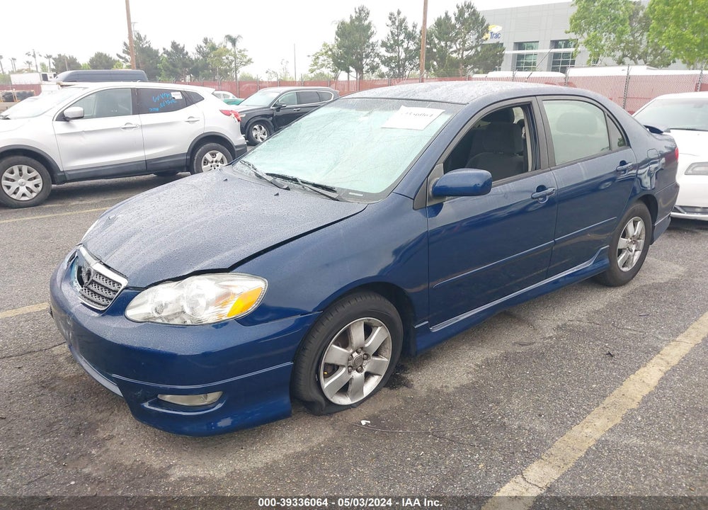 2006 TOYOTA COROLLA S VIN: 1NXBR32E26Z713617