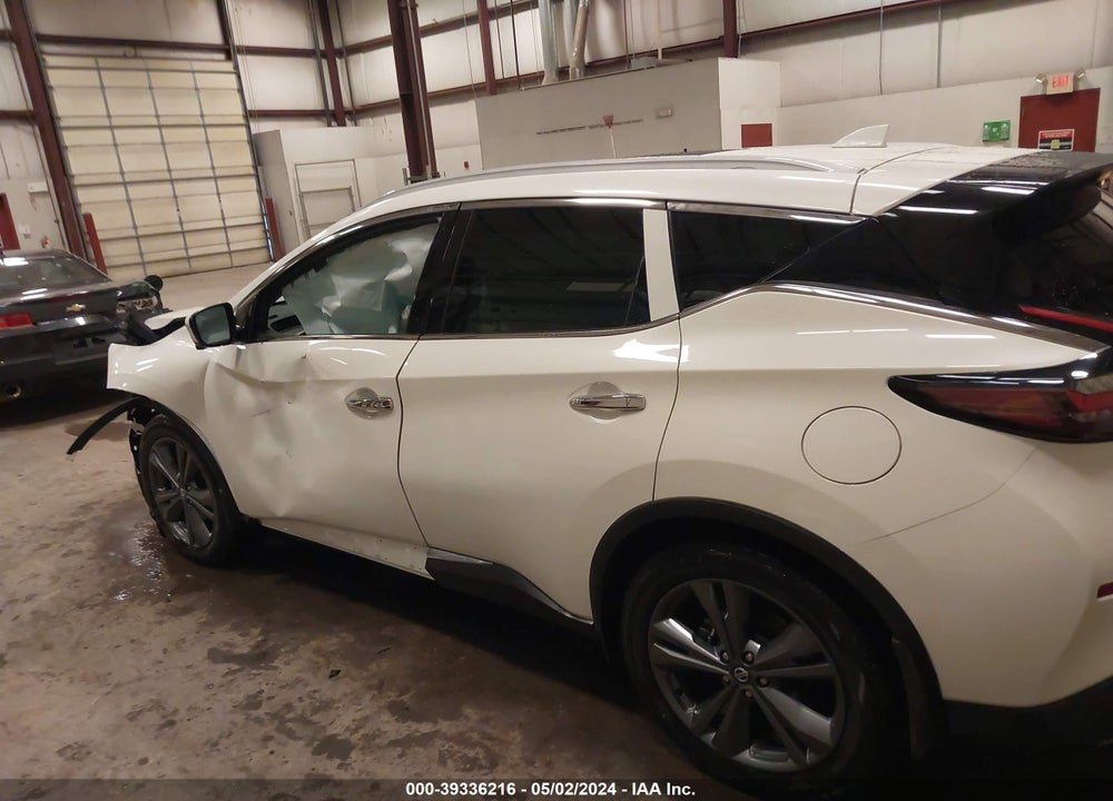2021 NISSAN MURANO PLATINUM INTELLIGENT AWD VIN: 5N1AZ2DS2MC124045