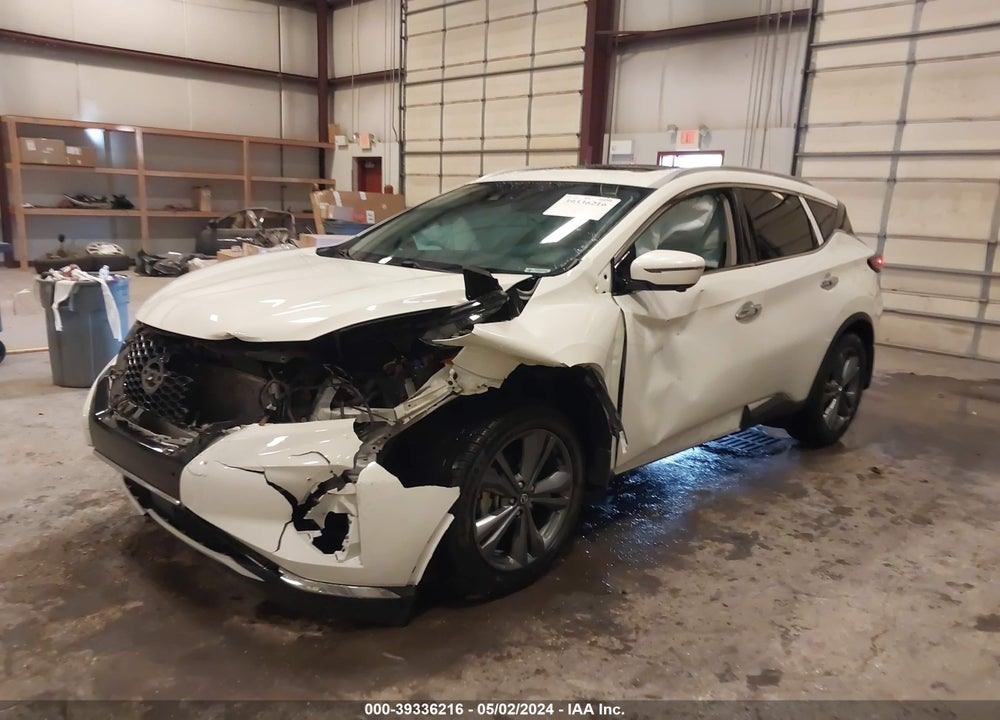 2021 NISSAN MURANO PLATINUM INTELLIGENT AWD VIN: 5N1AZ2DS2MC124045