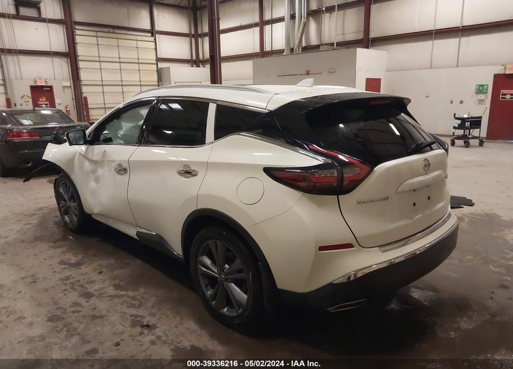 2021 NISSAN MURANO PLATINUM INTELLIGENT AWD VIN: 5N1AZ2DS2MC124045