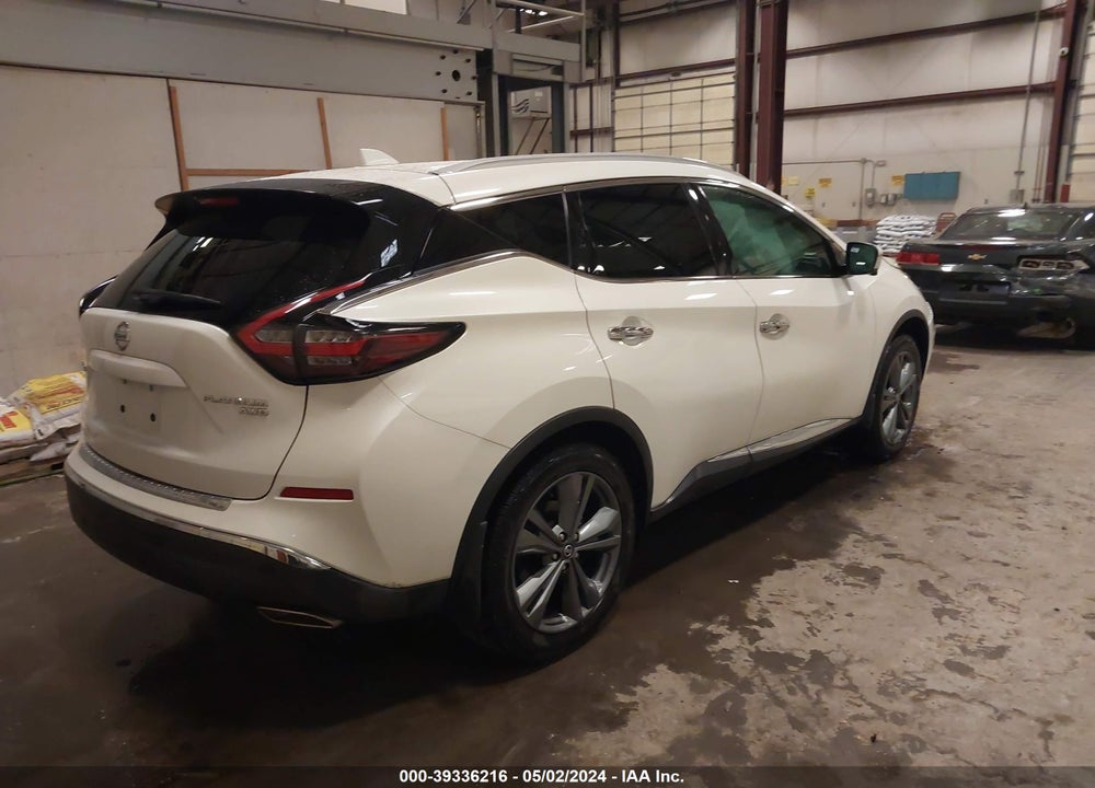 2021 NISSAN MURANO PLATINUM INTELLIGENT AWD VIN: 5N1AZ2DS2MC124045