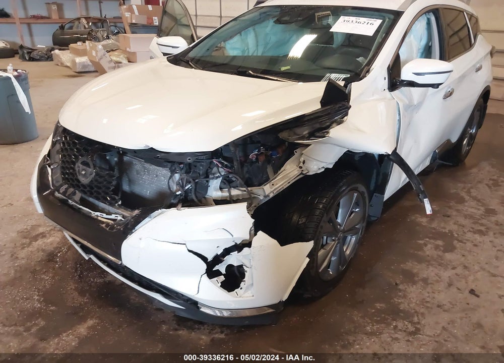 2021 NISSAN MURANO PLATINUM INTELLIGENT AWD VIN: 5N1AZ2DS2MC124045