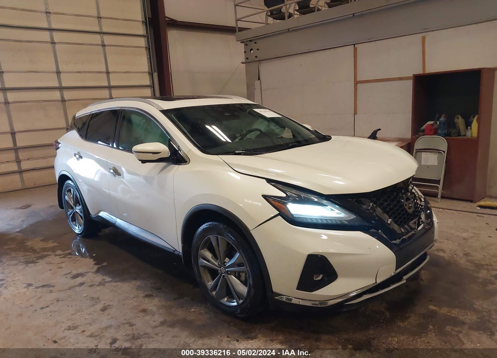 2021 NISSAN MURANO PLATINUM INTELLIGENT AWD VIN: 5N1AZ2DS2MC124045