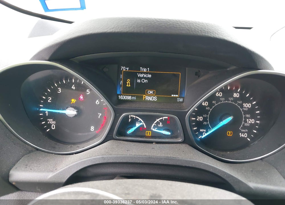 2018 FORD ESCAPE S VIN: 1FMCU0F75JUC59319