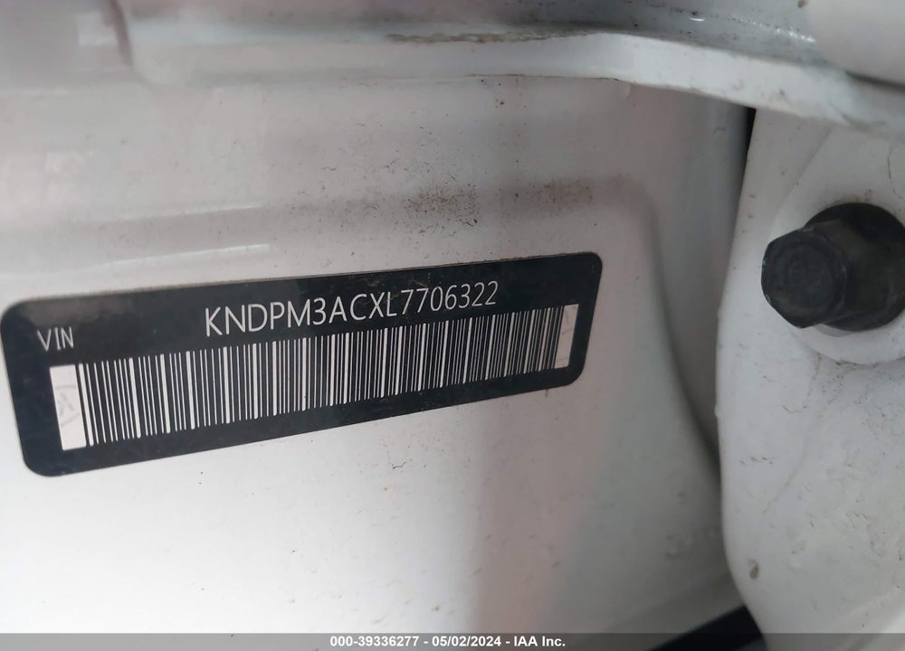 2020 KIA SPORTAGE LX VIN: KNDPM3ACXL7706322