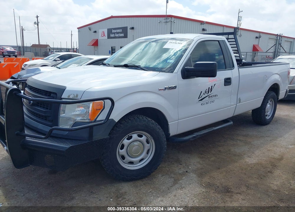 2014 FORD F-150 XL VIN: 1FTNF1CFXEKE31421