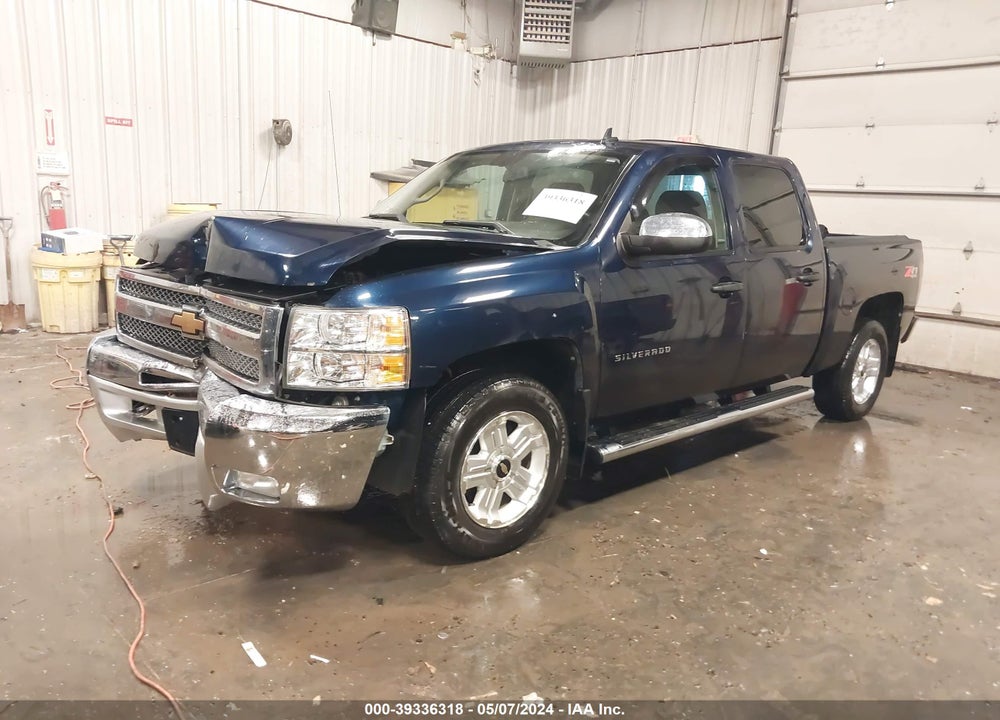 2012 CHEVROLET SILVERADO 1500 LT VIN: 3GCPKSE75CG243099