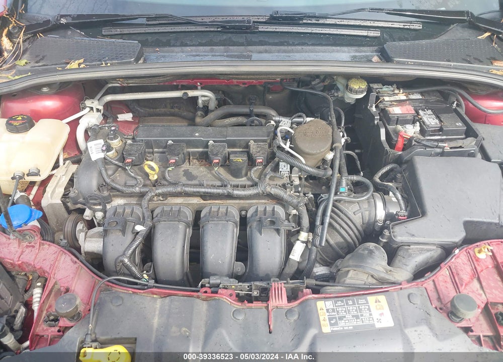 2014 FORD FOCUS TITANIUM VIN: 1FADP3J26EL447037