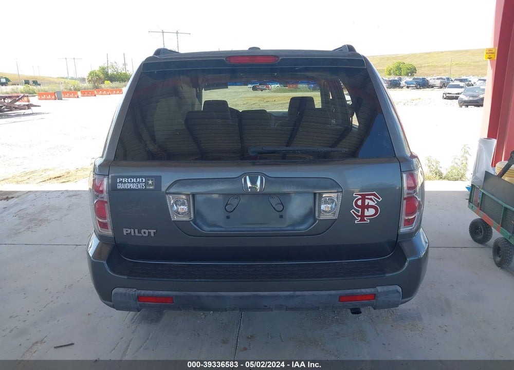 2008 HONDA PILOT SE VIN: 5FNYF28348B027100