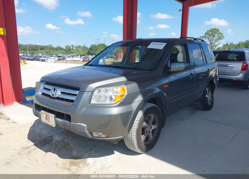 2008 HONDA PILOT SE VIN: 5FNYF28348B027100