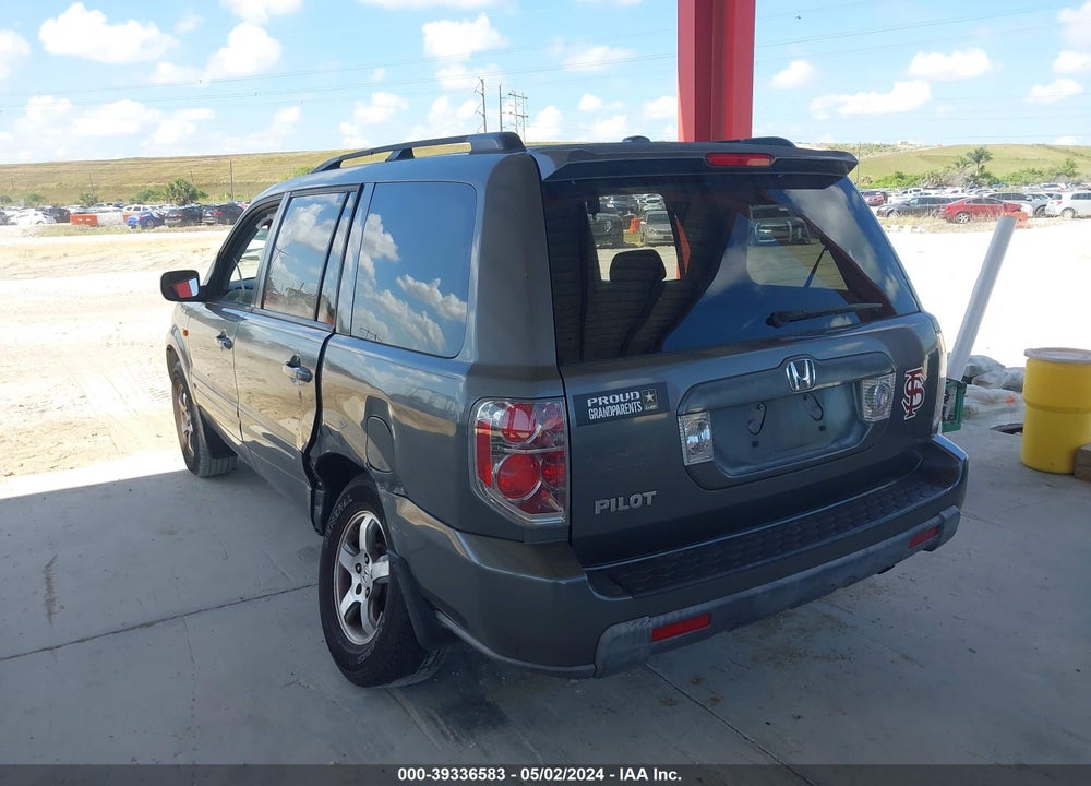 2008 HONDA PILOT SE VIN: 5FNYF28348B027100