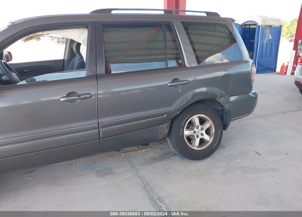 2008 HONDA PILOT SE VIN: 5FNYF28348B027100