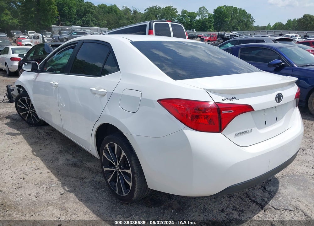 2017 TOYOTA COROLLA VIN: 2T1BURHE7HC933641